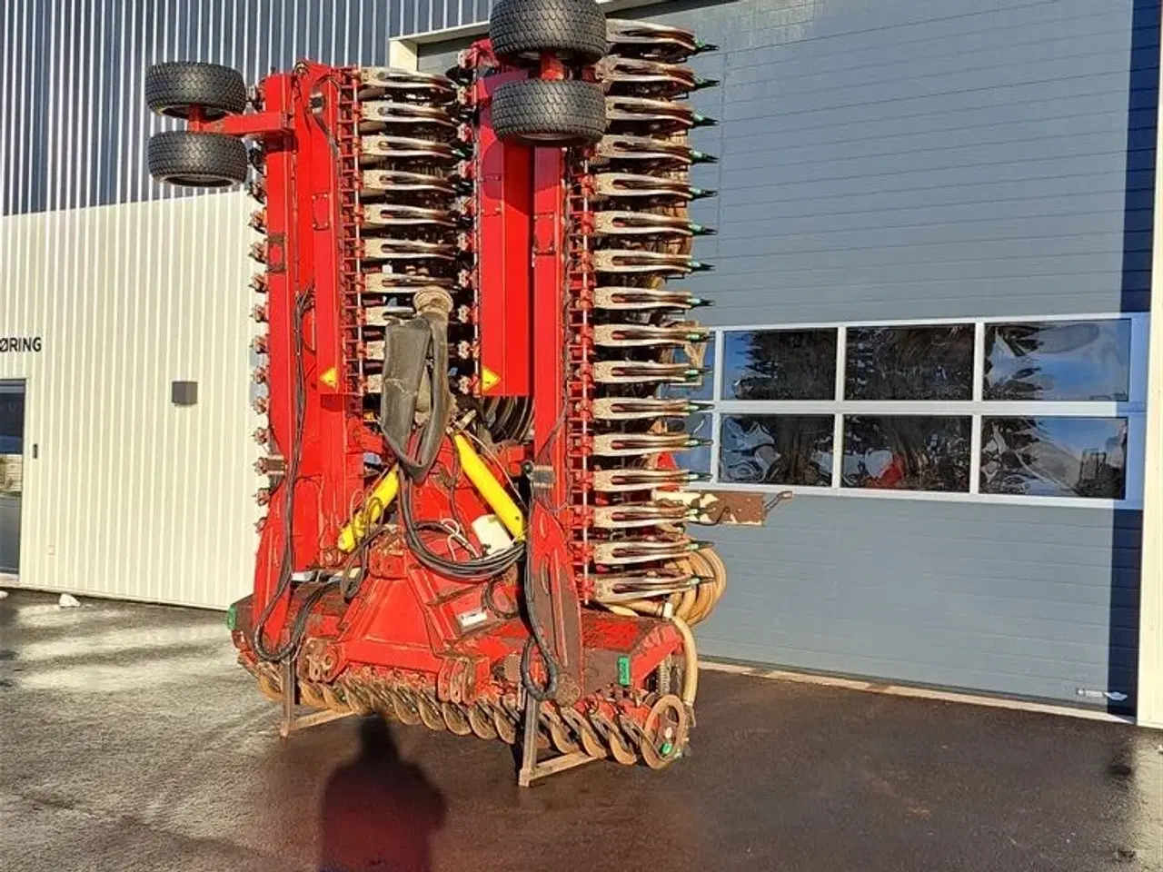Billede 3 - Vredo ZB3 12068 Der er monteret 2 X 2 støttehjul i front.