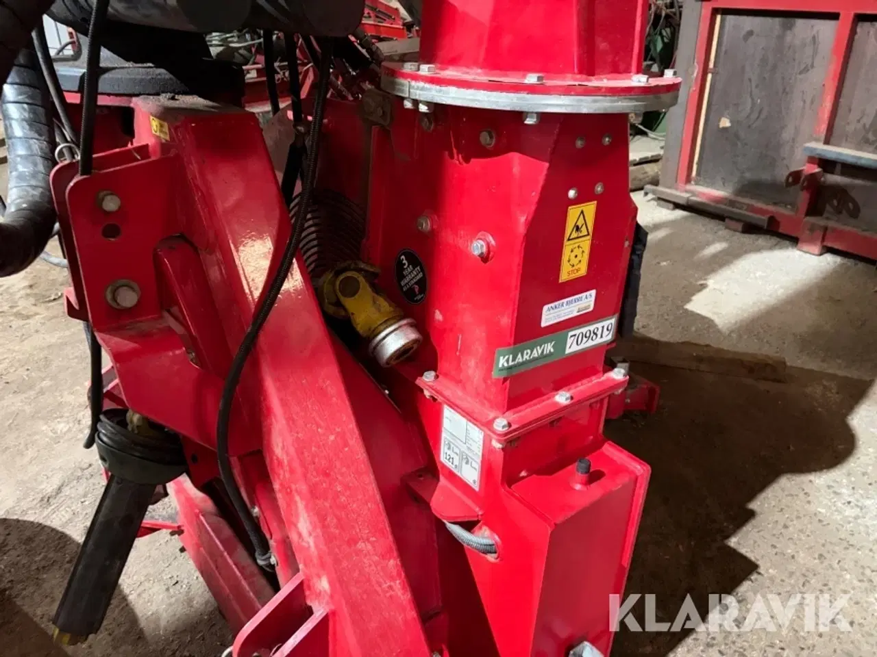 Billede 7 - Flishugger Linddana TP 270 PTO K med kranie vogn