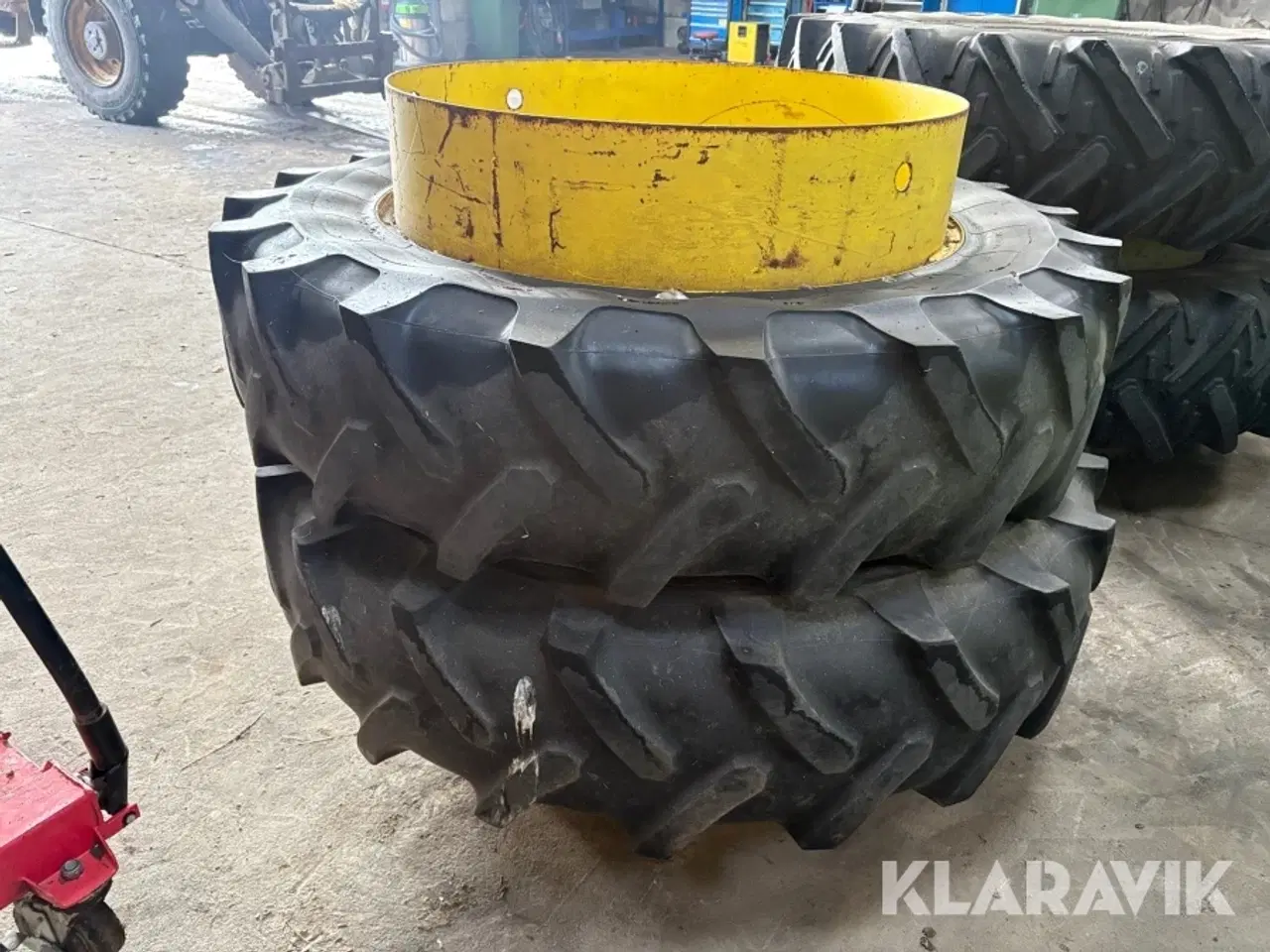 Billede 4 - Tvillingehjul Michelin 14.9R38 BIB X 2 styk