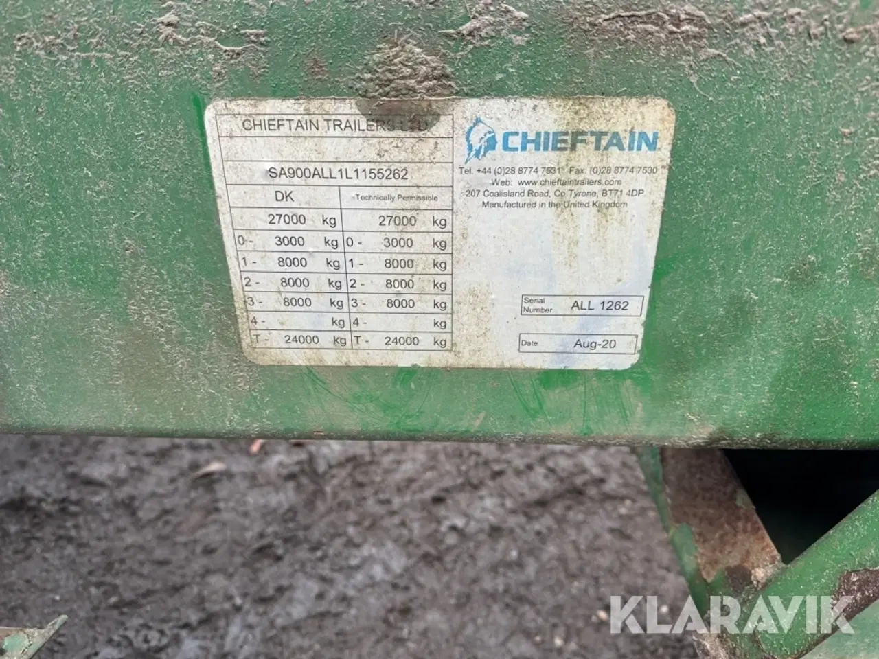 Billede 5 - Maskintransportvogn Chieftain Agricultural Low Loader