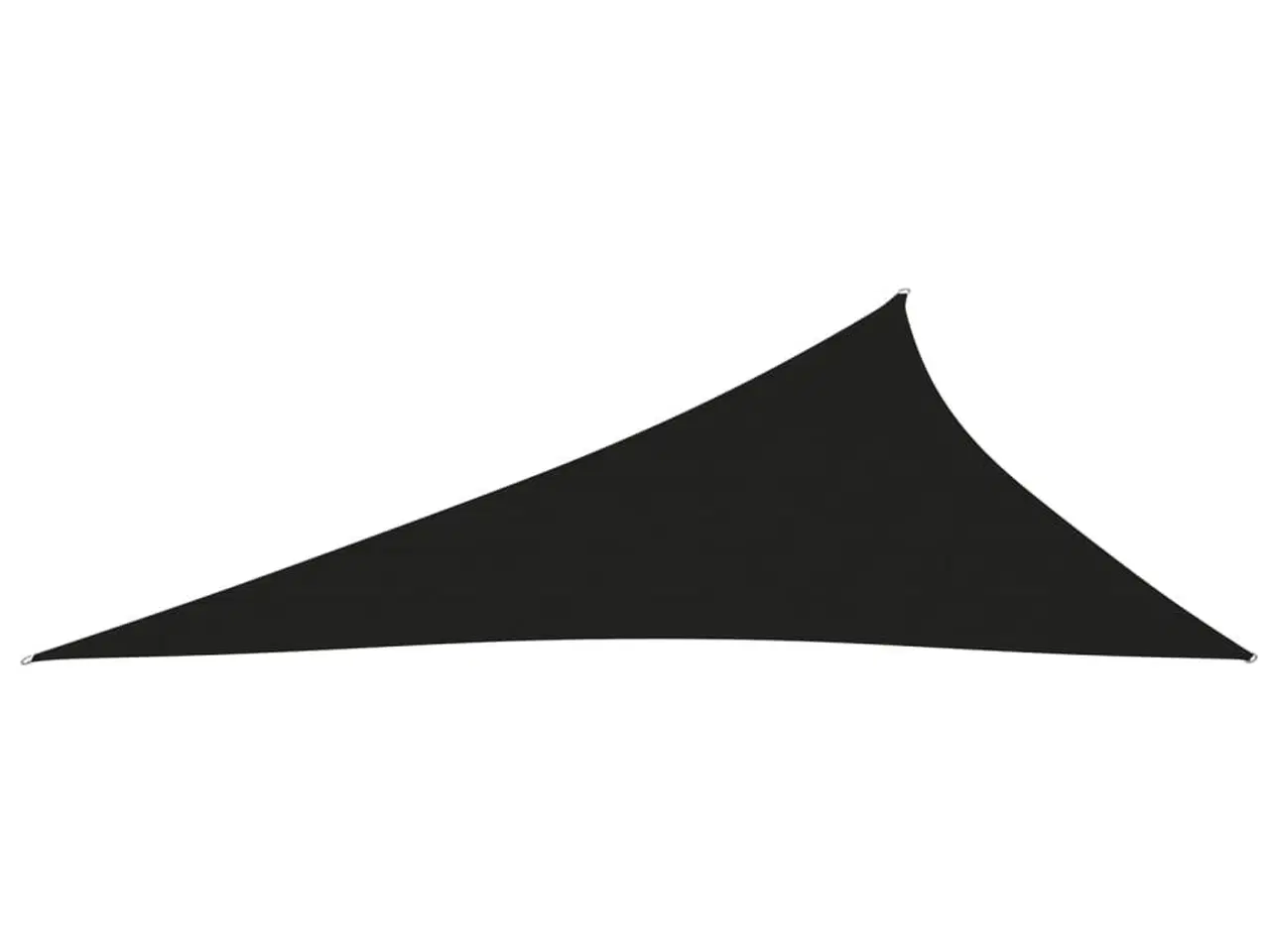 Billede 2 - Solsejl 3x4x5 m trekantet oxfordstof sort