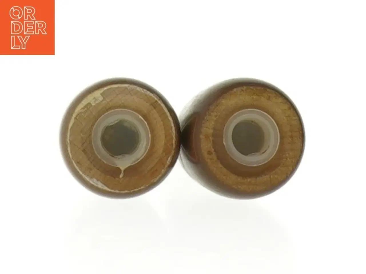 Billede 4 - Salt- og pebersæt i metal og træ (str. 8 cm)
