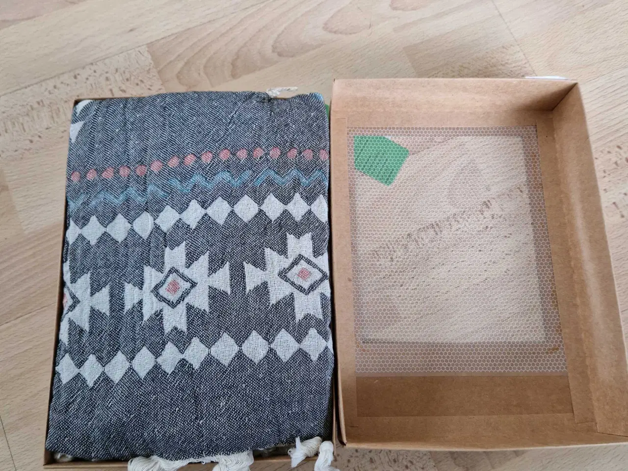 Billede 6 - Lækkert økologisk hamam håndklæde 