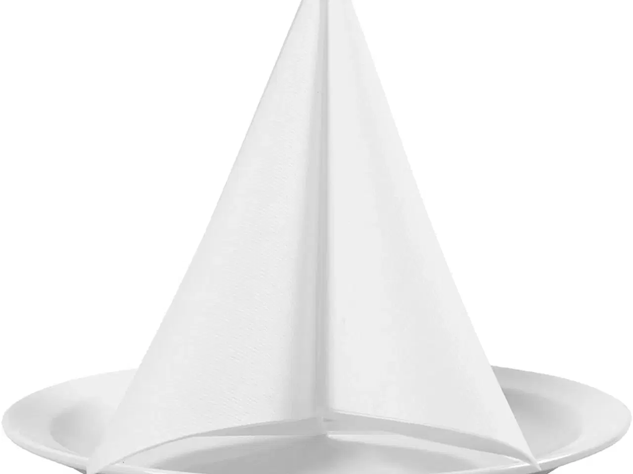 Billede 1 - Hvide Servietter 40x40 cm - 20 stk. i Pakke