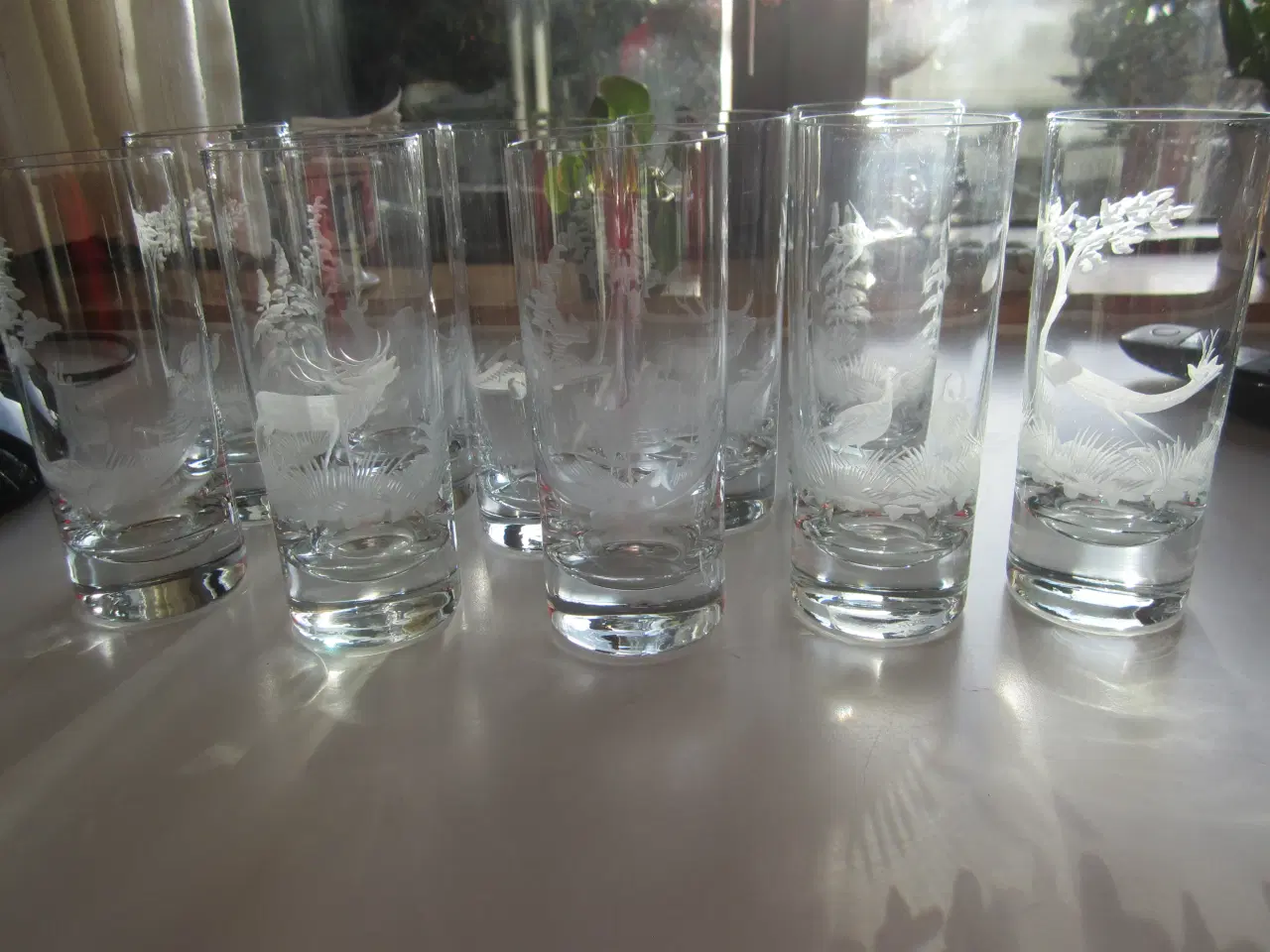 Billede 6 - Flotte Drinks/vand/ glas med slibningerm.m. pr stk