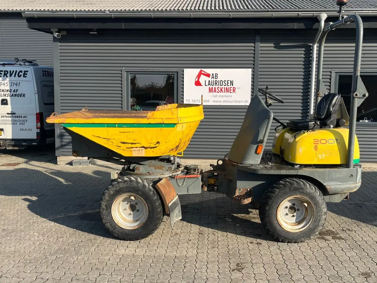 Billede 1 - Wacker Neuson 2001hs 2tons dumper med højtip og sving
