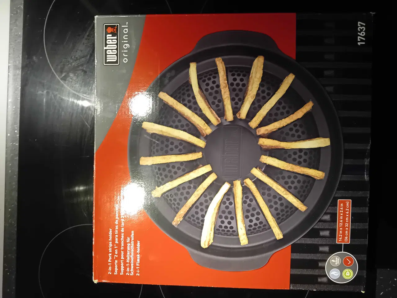 Billede 1 - Weber stegt flæsk holder 