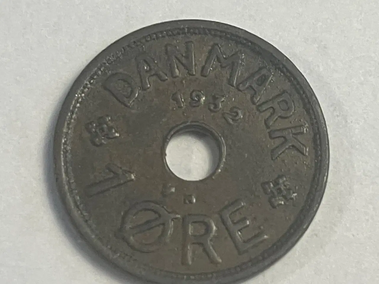 Billede 1 - 1 Øre 1932 Danmark