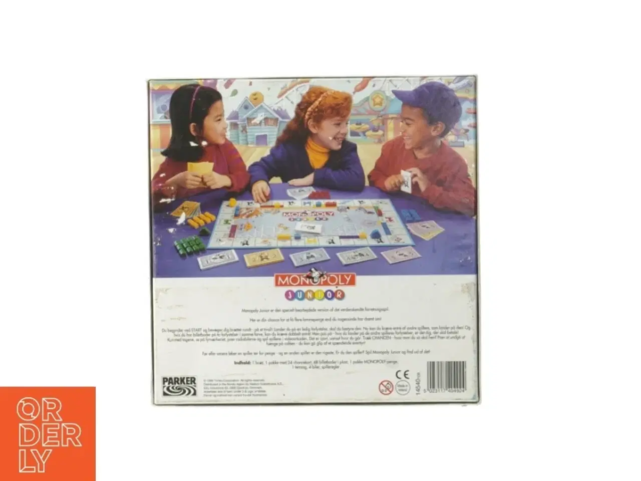 Billede 2 - Monopoly Junior brætspil fra Parker (str. 27 x 27 x 5 cm)