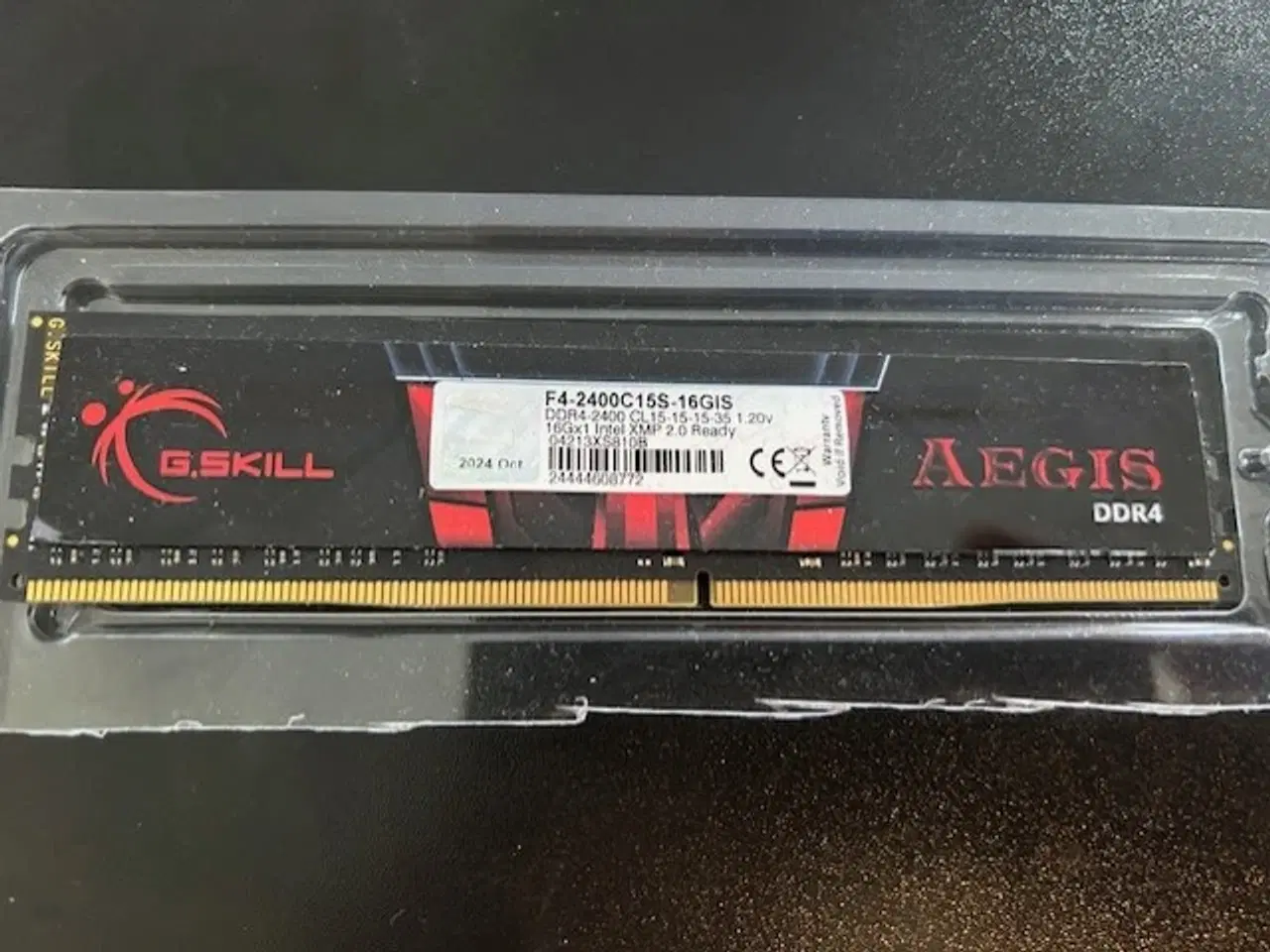 Billede 1 - Nyt 16 GB RAM Aegis DDR4 2400 MHZ (1x16GB) 288 Pin