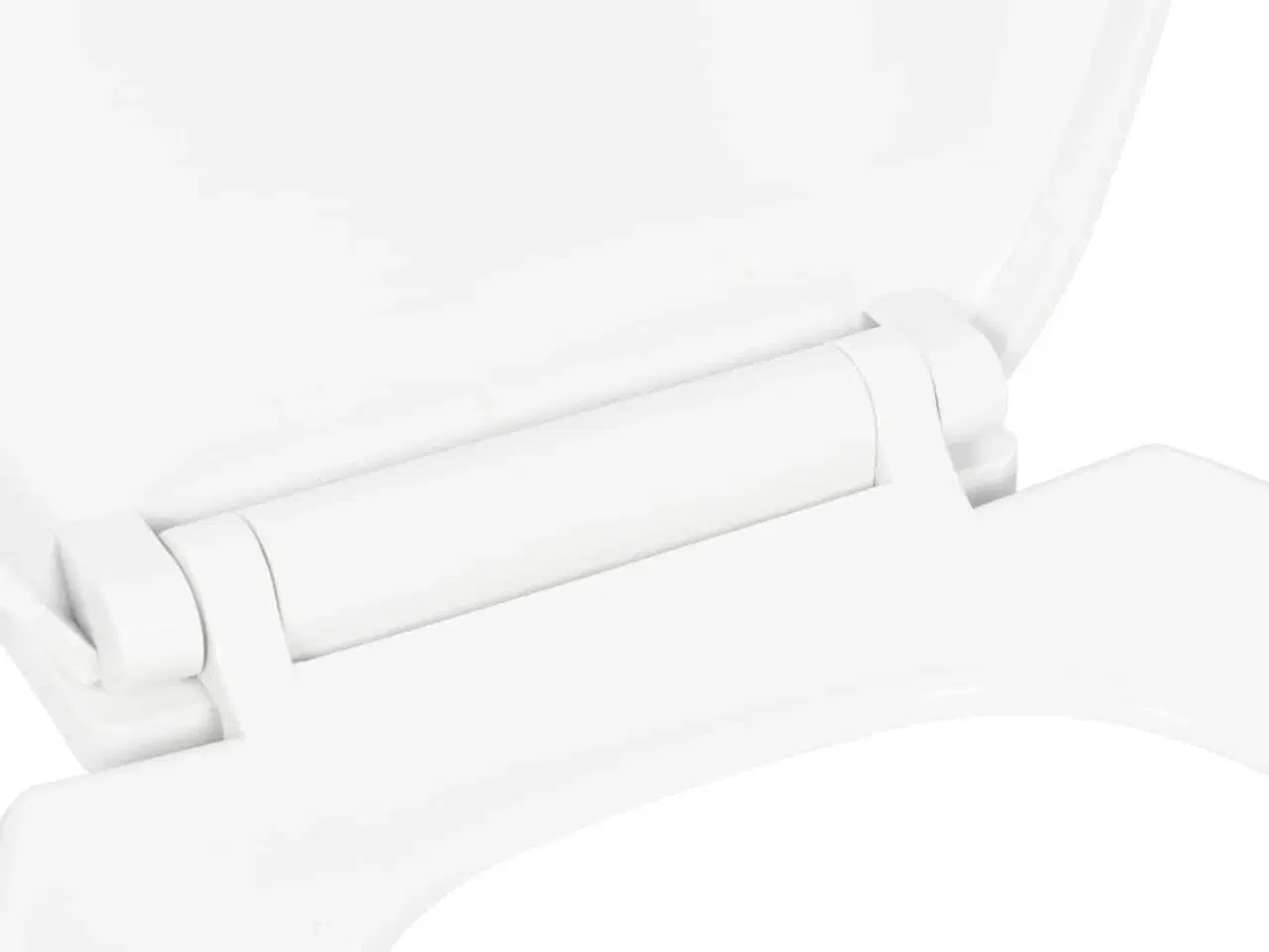 Billede 6 - Toiletsæde med soft-close og quick release-design hvid