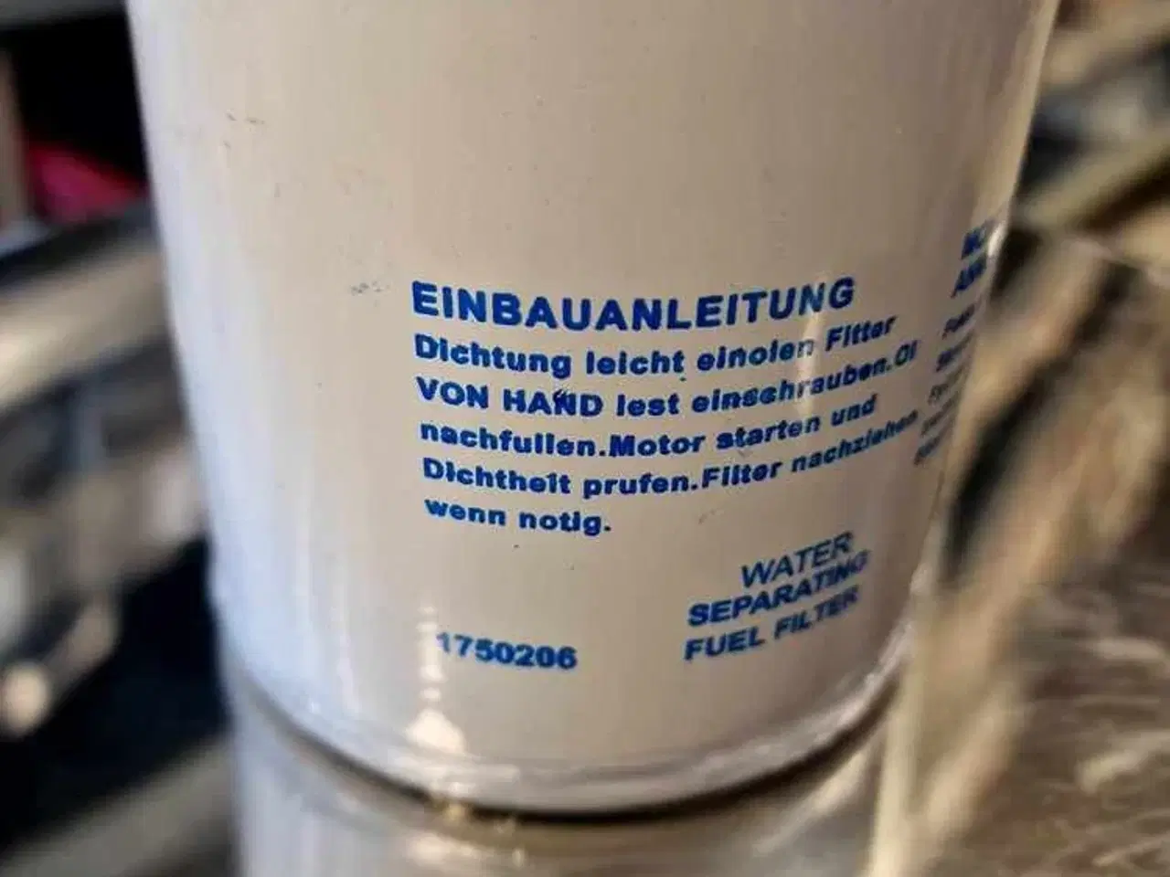 Billede 1 - 1750206 Benzinfilter (1517416) -  Passer til Mercruiser + Volvo Penta Omc (Outboard Marine Corporation) +Yamaha Marine+ Evinrude