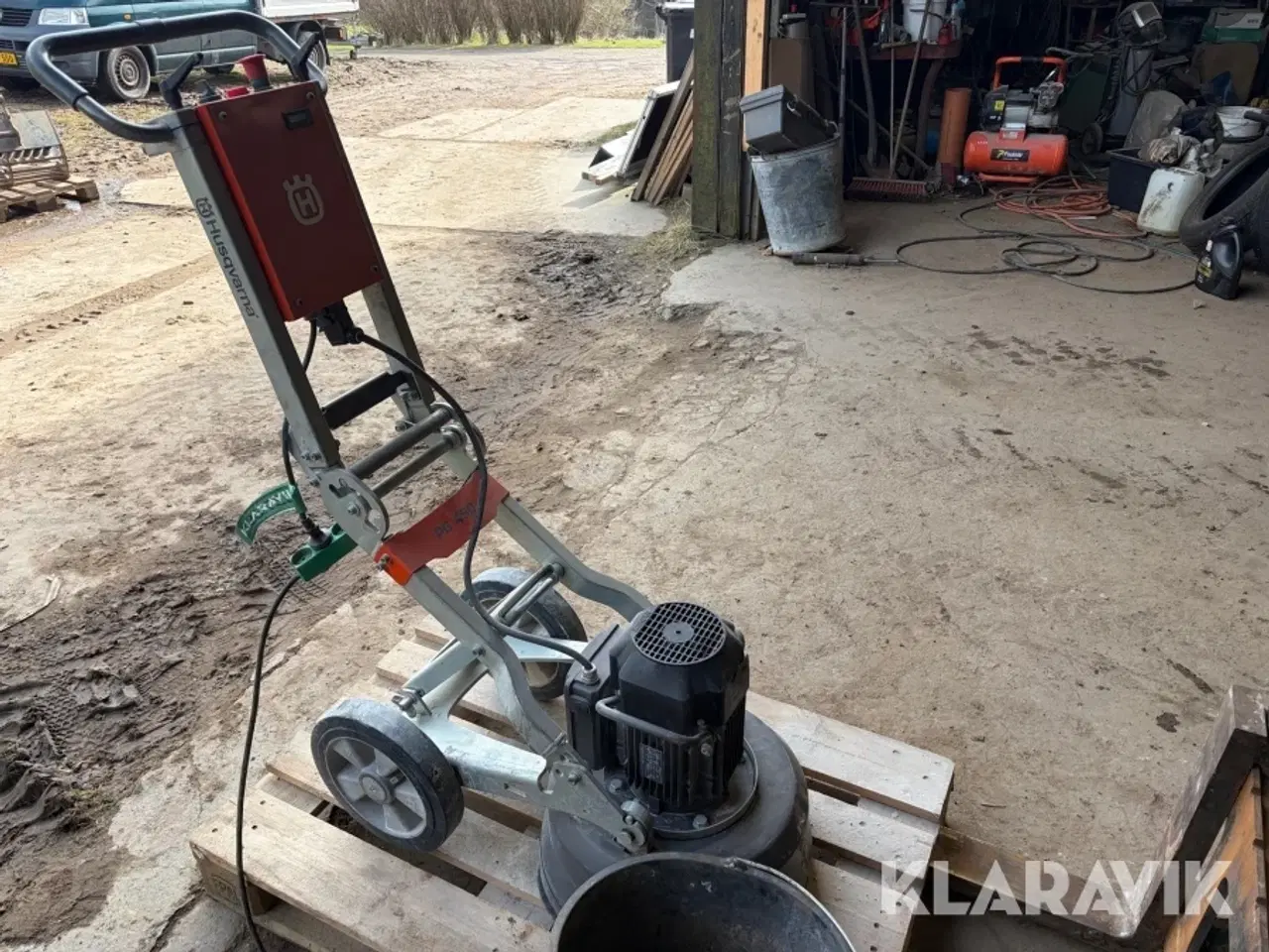 Billede 4 - Gulvslibemaskine Husqvarna Pg 450