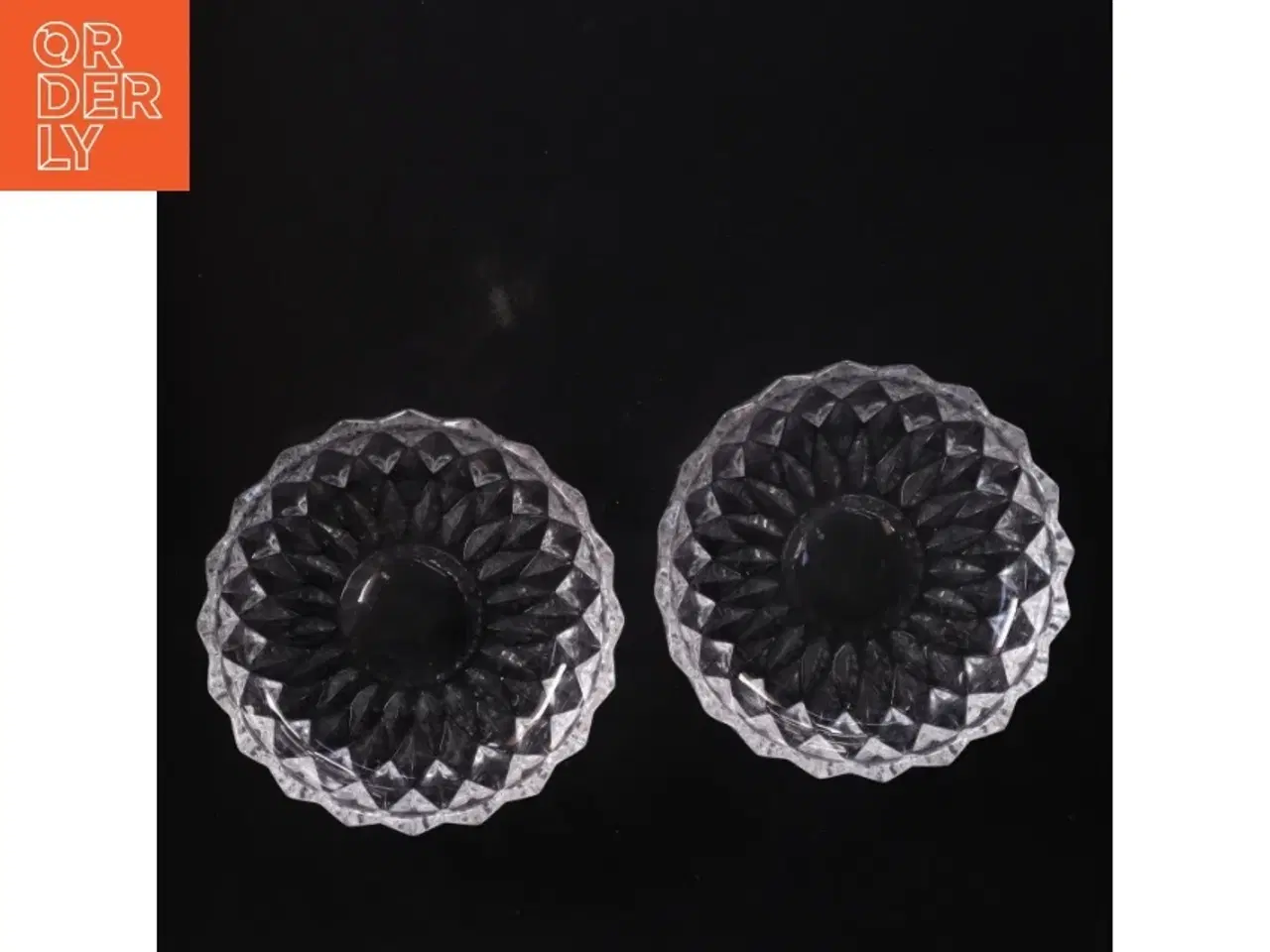 Billede 3 - Desserttallerkener i krystal