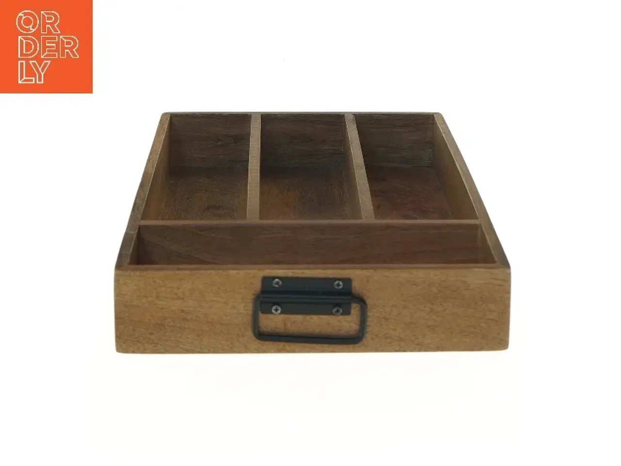 Billede 4 - Træ opbevaringsbakke fra H&M (str. 35x24 cm)