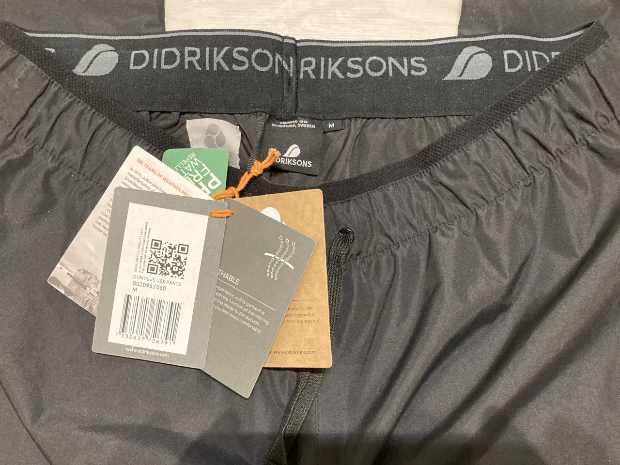 Billede 3 - NYE! Didriksons regnbukser. Str. M 