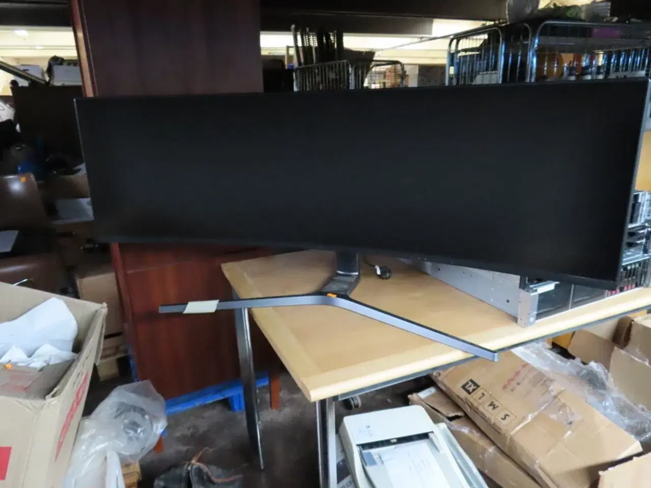 Billede 1 - 49" wide monitor, SAMSUNG C49HG90DMU