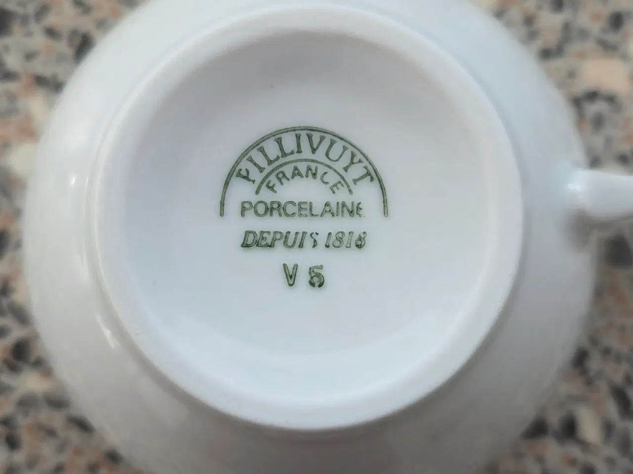 Billede 1 - Pillivuyt Cecil kaffekop m/underkop (12 sæt)