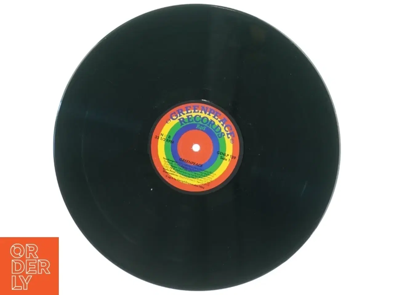 Billede 4 - Greenpeace vinylplade fra Greenpeace Records (str. 31 x 31 cm)