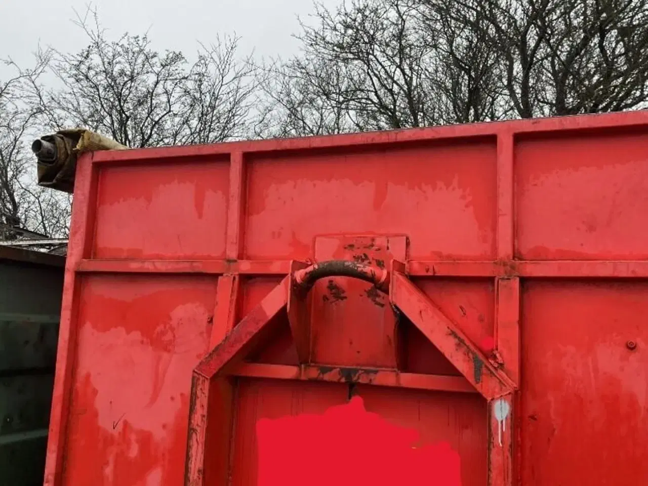 Billede 3 - Container Høje sider Rød