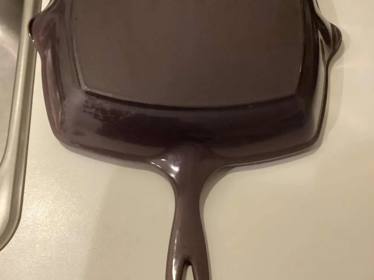 Billede 3 - Pæn og velholdt Le Creuset støbejerns grillpande
