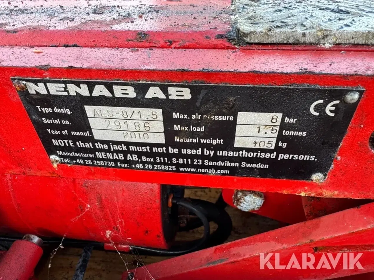 Billede 5 - Gravdonkraft Nensb ALS-8/1.5