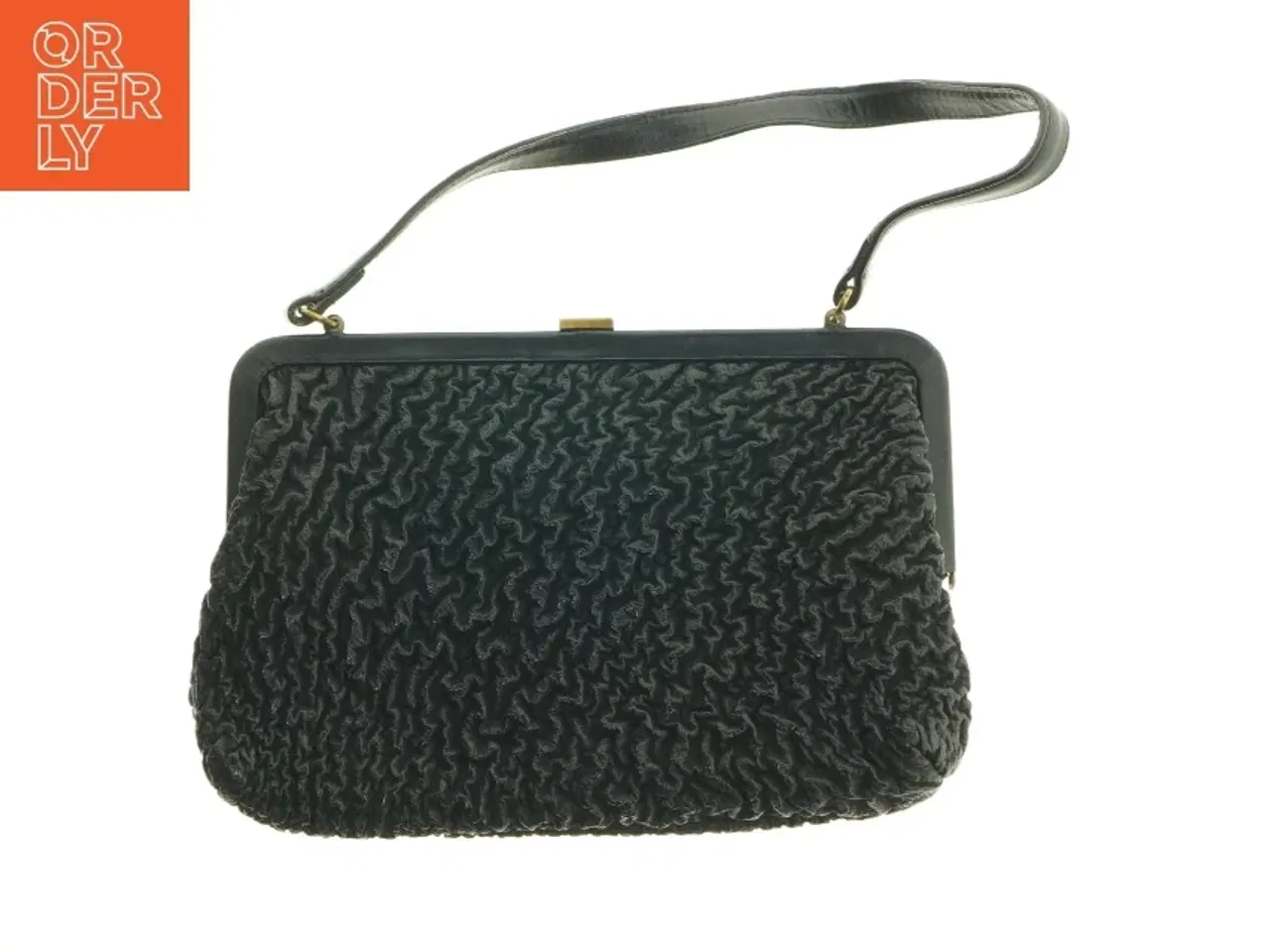 Billede 6 - Sort aftenclutch fra Bon Gout (str. 18 x 28 cm)