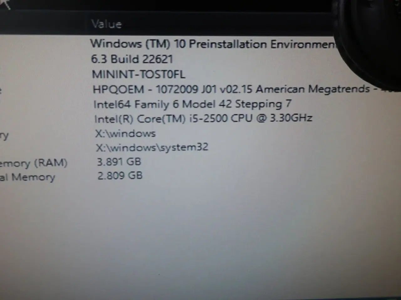 Billede 5 - HP 22" skærm m. tastatur L2208w (PC medfølger ikke)