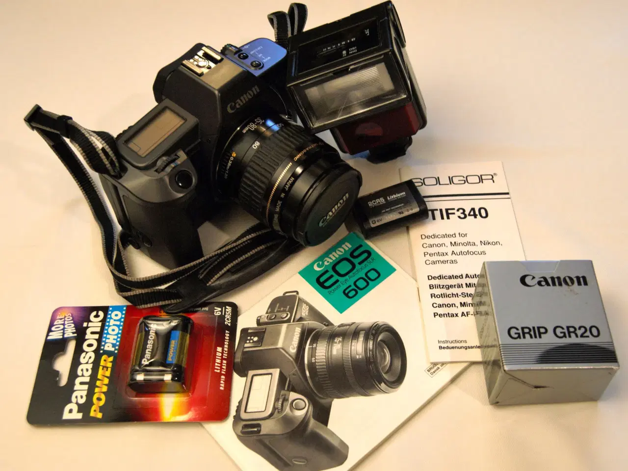 Billede 1 - Canon EOS 600 SLR Analog kamera