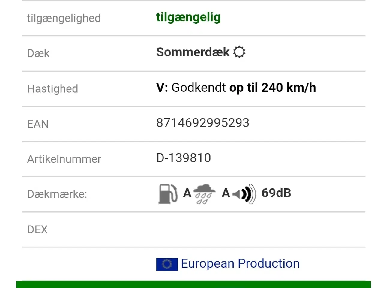 Billede 6 - 4 helt nye sommerdæk 215/55 R18