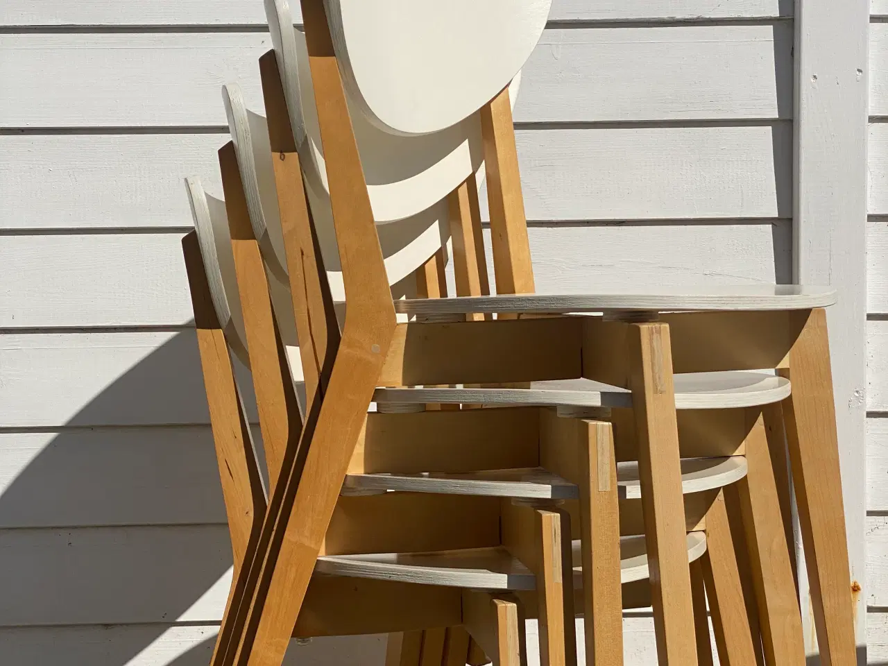 Billede 5 - Klassisk design IKEA spisebords stole 8 stk stabel