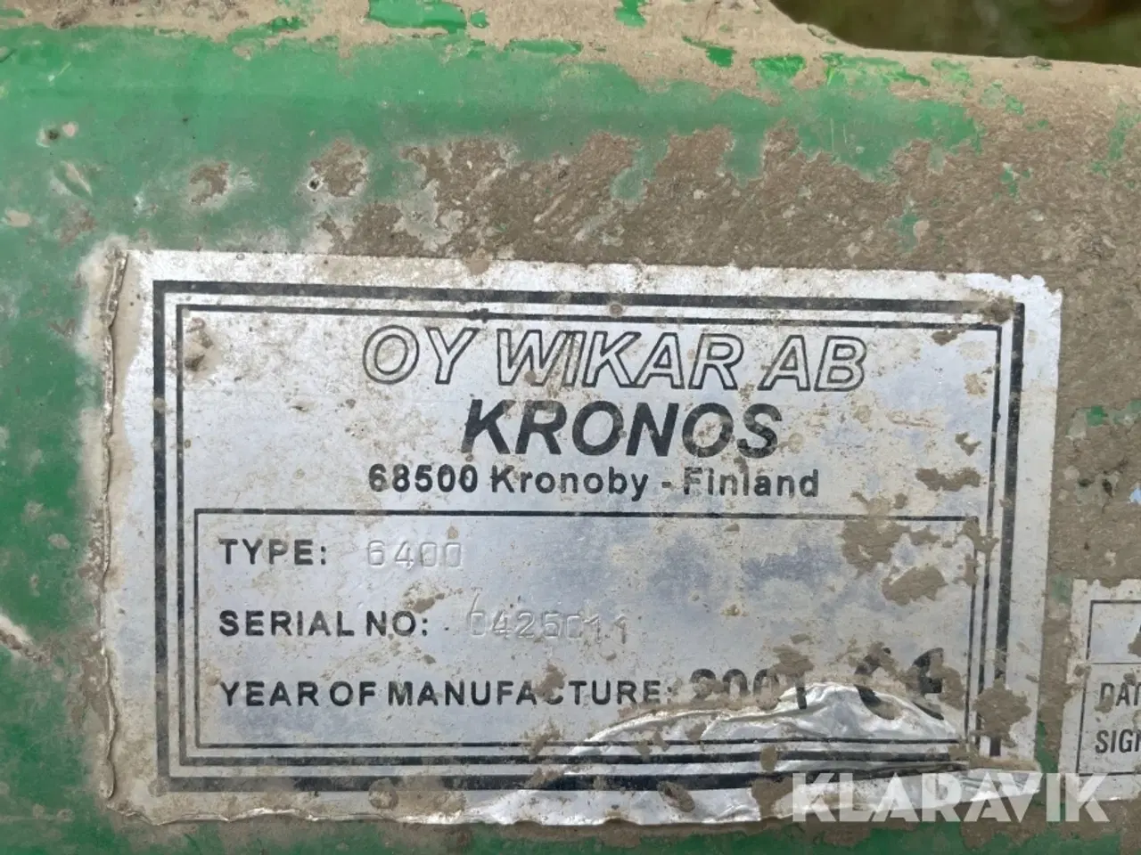 Billede 8 - Spaderulleharve Kronos 6400 16 valset