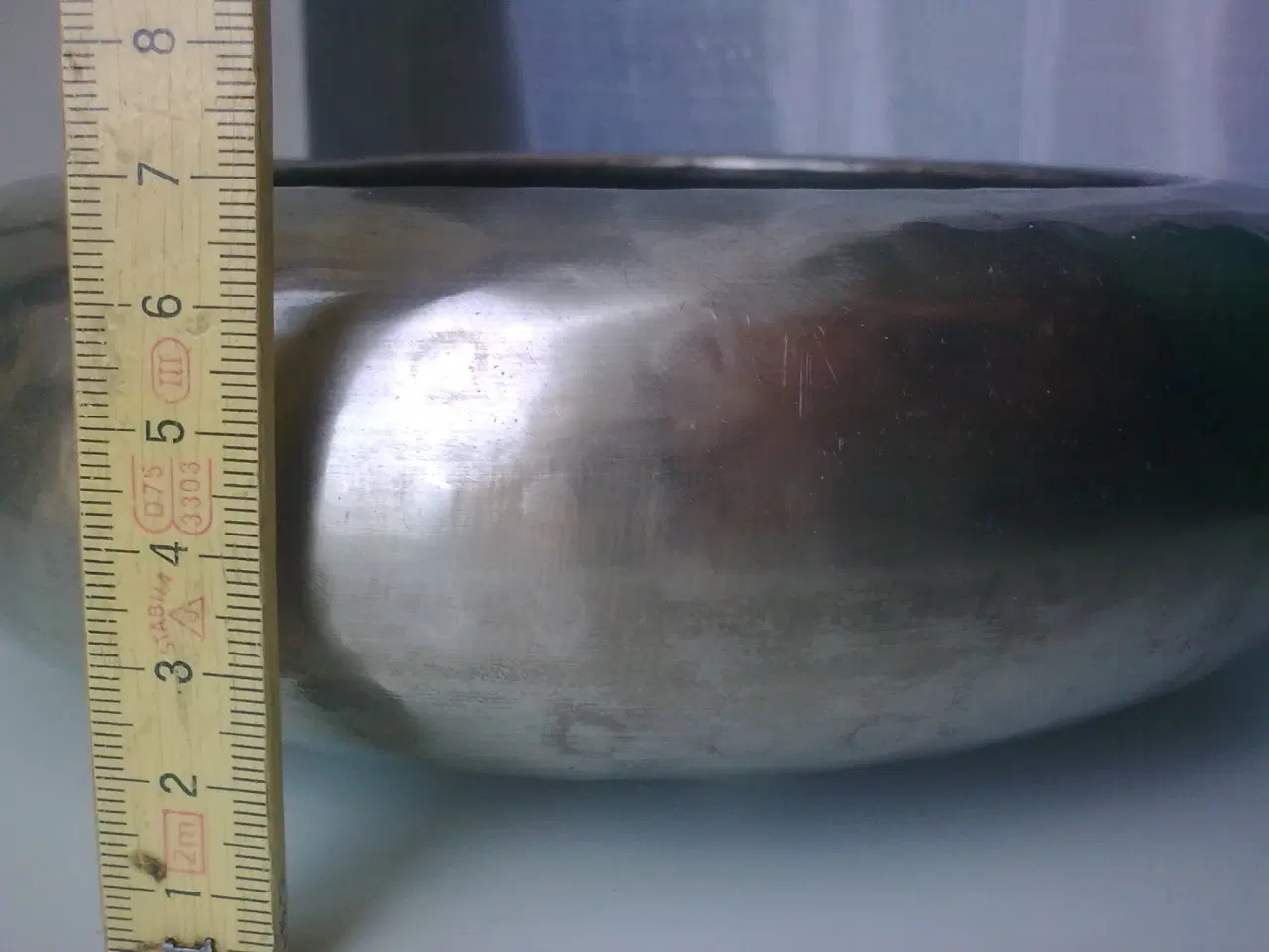 Billede 7 - Hamret metal deko skål NY eller Dansk kunst