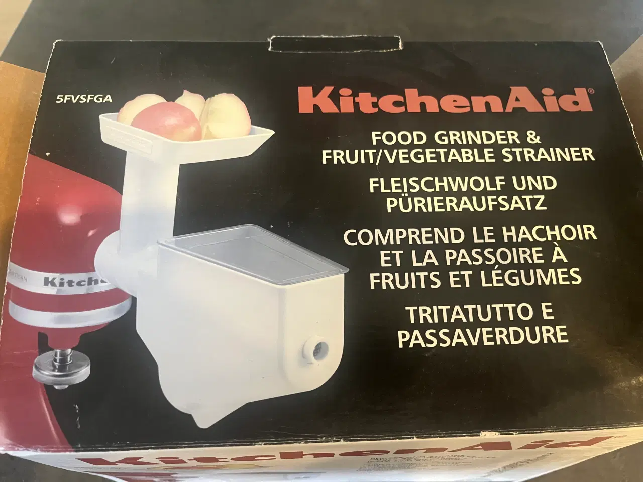 Billede 8 - KitchenAid Artisan 5KSM150 (rød) — velholdt + ekst