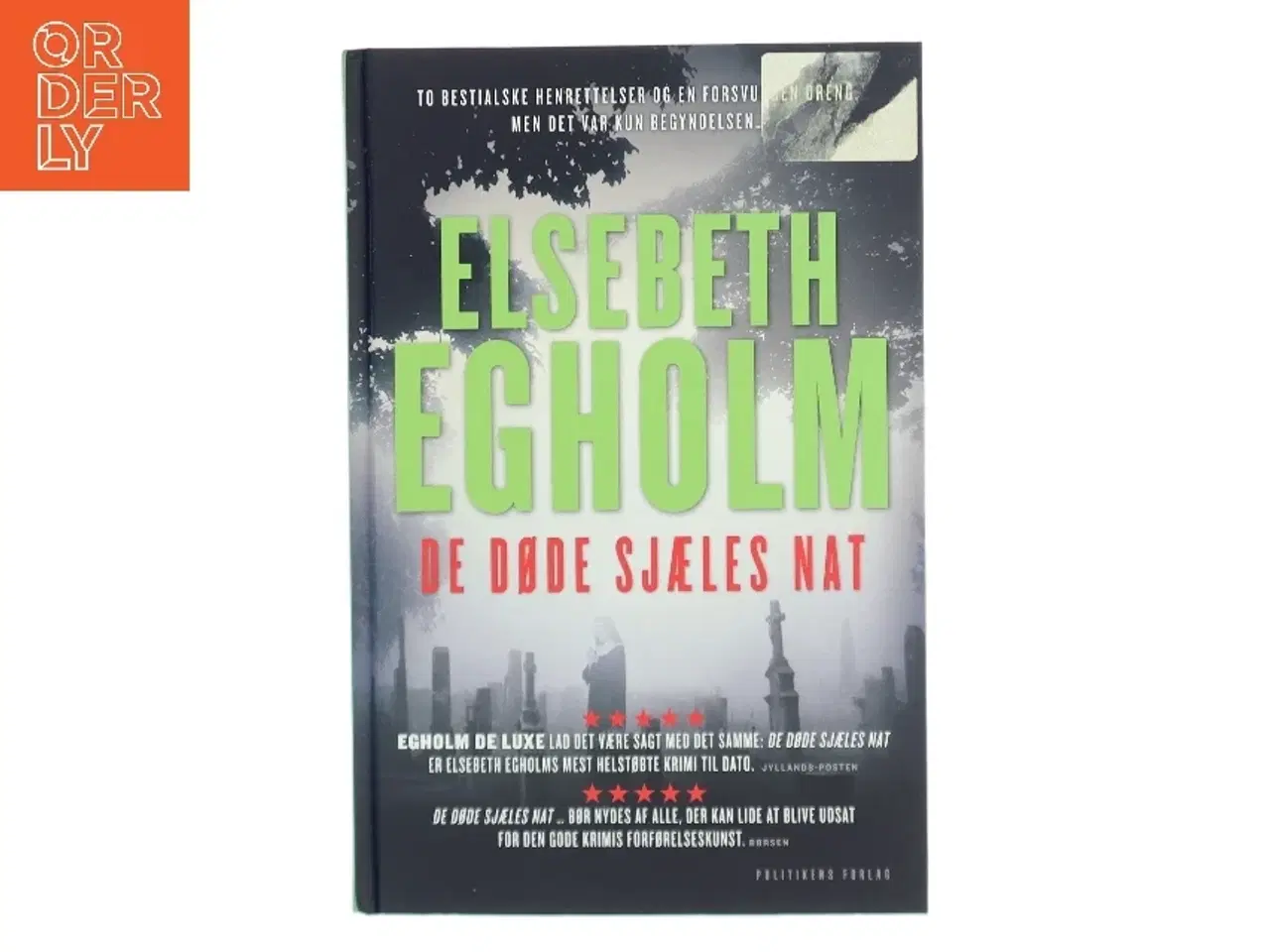 Billede 1 - De døde sjæles nat af Elsebeth Egholm (Bog)