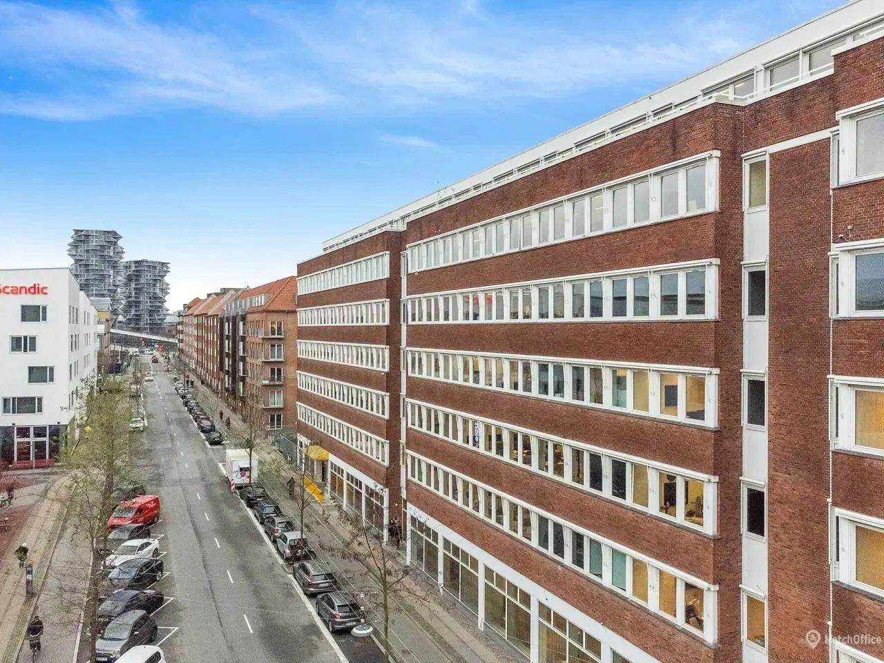 Billede 13 - Kontor med panoramaudsigt over byen og privat terrasse