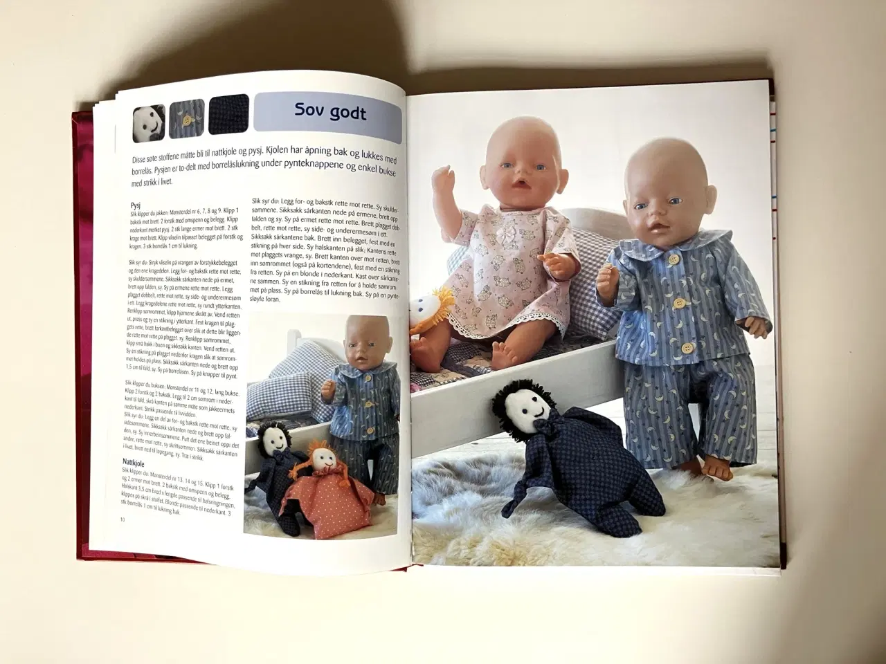 Billede 6 - Sy dukkeklær. Av Anne Grethe Gaaserud  (Norsk)