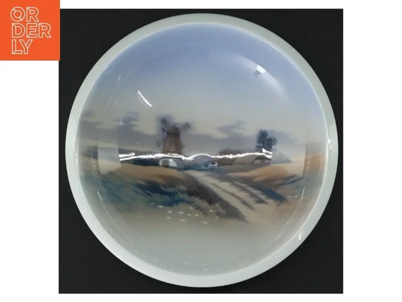 Billede 1 - Hvid porcelænsskål (str. Er den cm diameter)