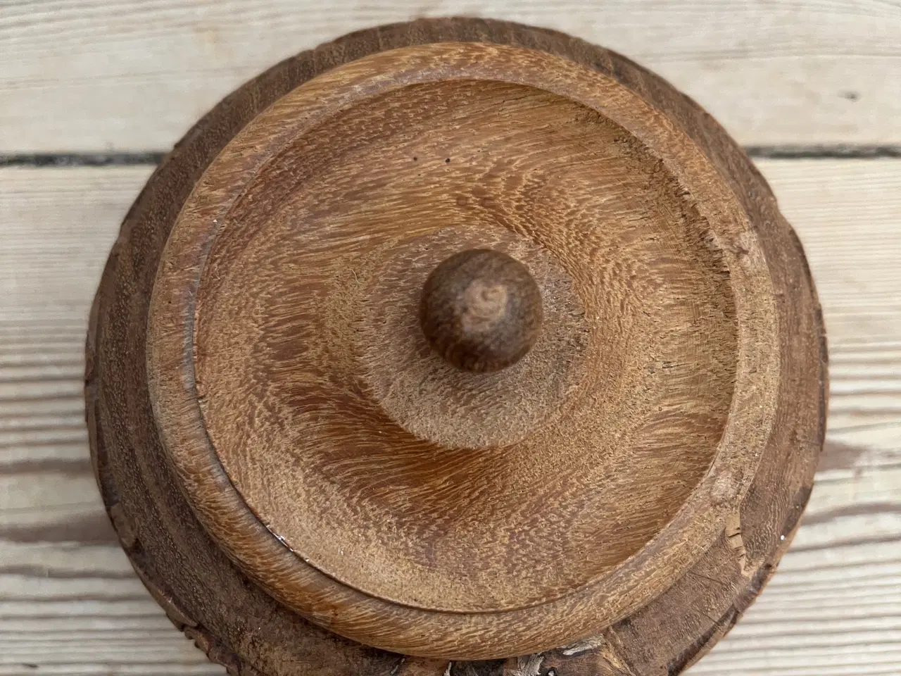 Billede 3 - Træ skrin / æske med låg