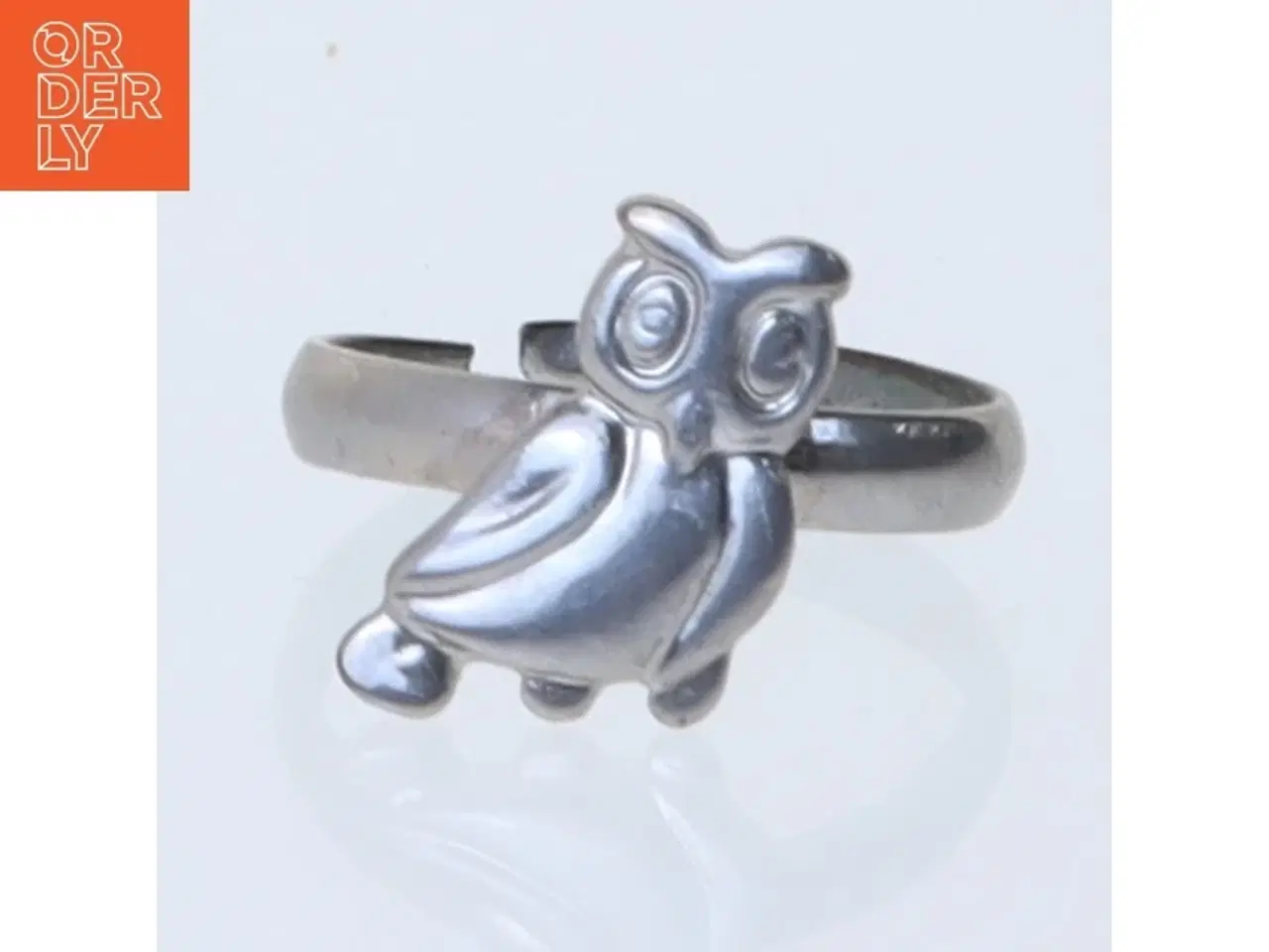 Billede 1 - Ugleformet ring (str. 48 mm)