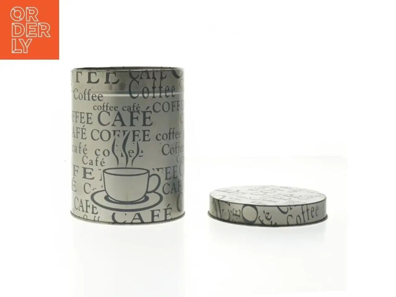 Billede 2 - Rund kaffedåse (str. Ø elve cm. længde. 14 cm)