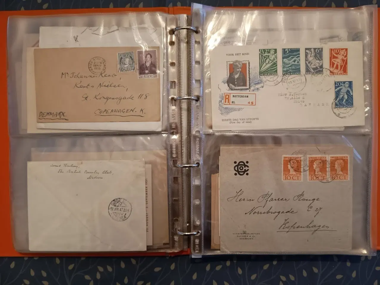 Billede 14 - Mappe med gamle breve