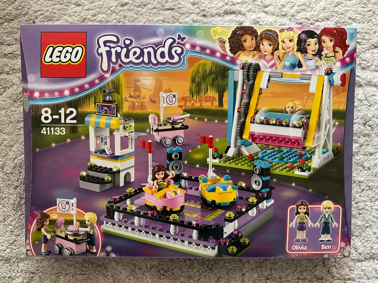 Billede 1 - Lego Friends Forlystelsespark radiobiler