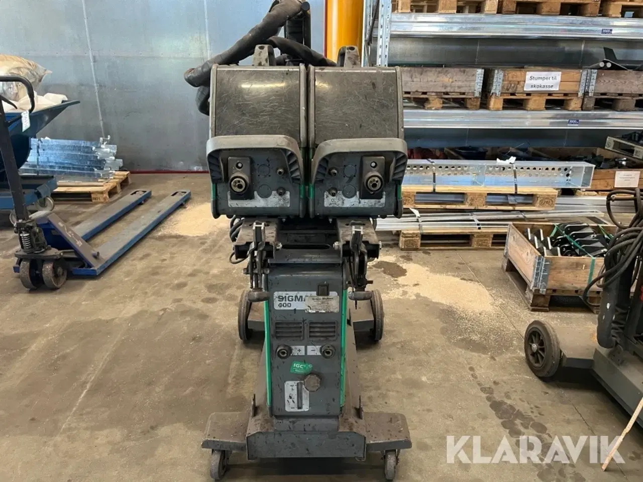 Billede 3 - Svejsemaskine Migatronic Sigma 2 400 MWF 41 uden svejseslanger