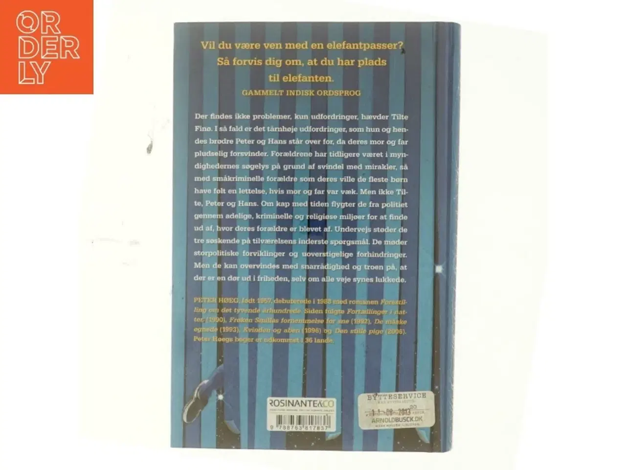 Billede 3 - Elefantpassernes børn : roman af Peter Høeg (f. 1957-05-17) (Bog)