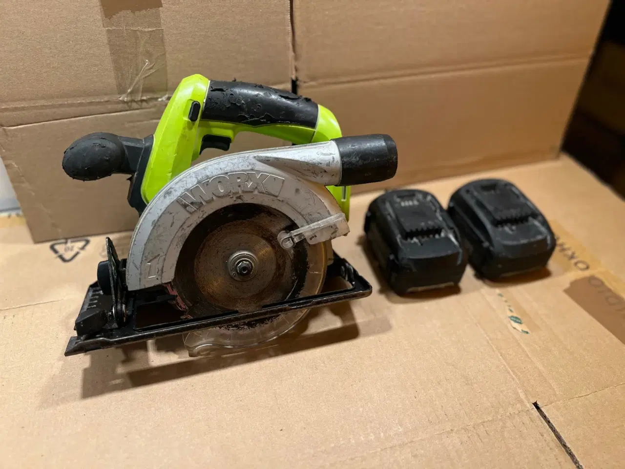 Billede 1 - Worx Professional WU529 – 18V Rundsav m. 2 batteri