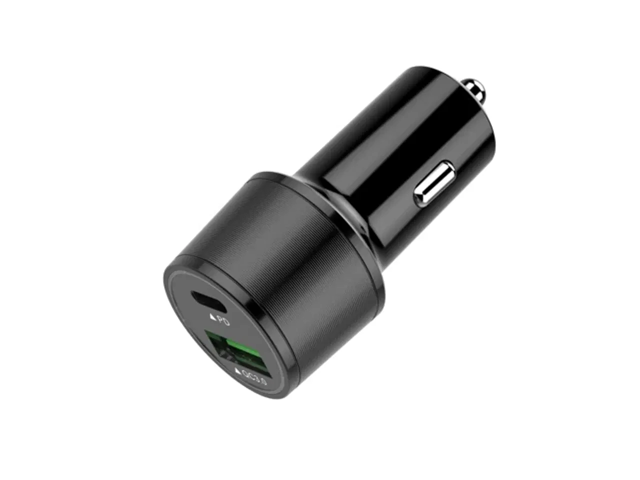 Billede 2 - Universal Biloplader USB / Type-C – Hurtig Oplader