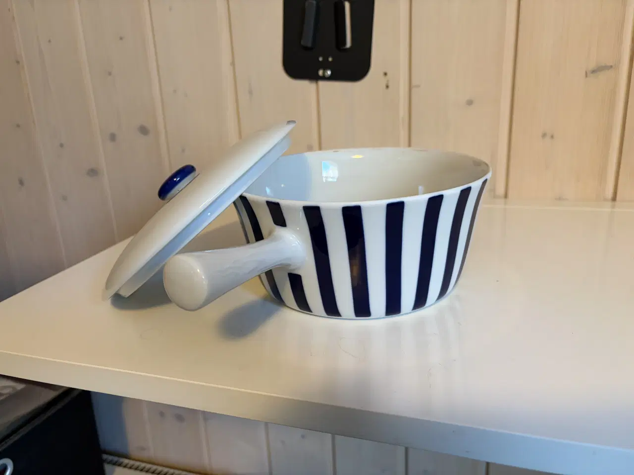 Billede 1 - Blå Lyngby ildfast.