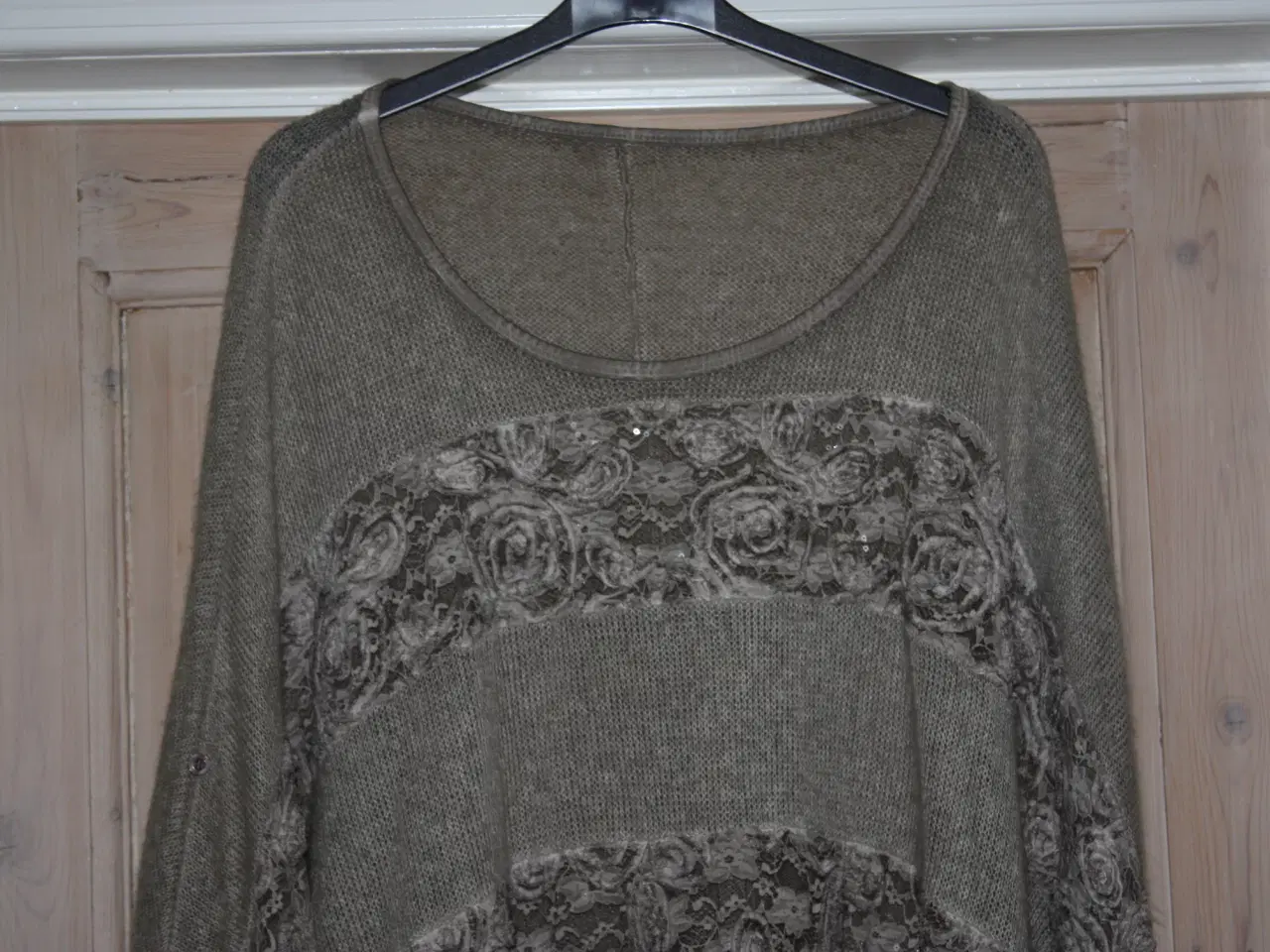 Billede 2 - Bluse made in Italy str. L 30% mohair 70% polyeste