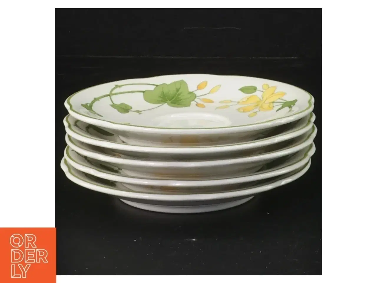 Billede 1 - Porcelænsunderkopper fra Villeroy & Boch (str. Ø. 13,5 cm. 5 styk)